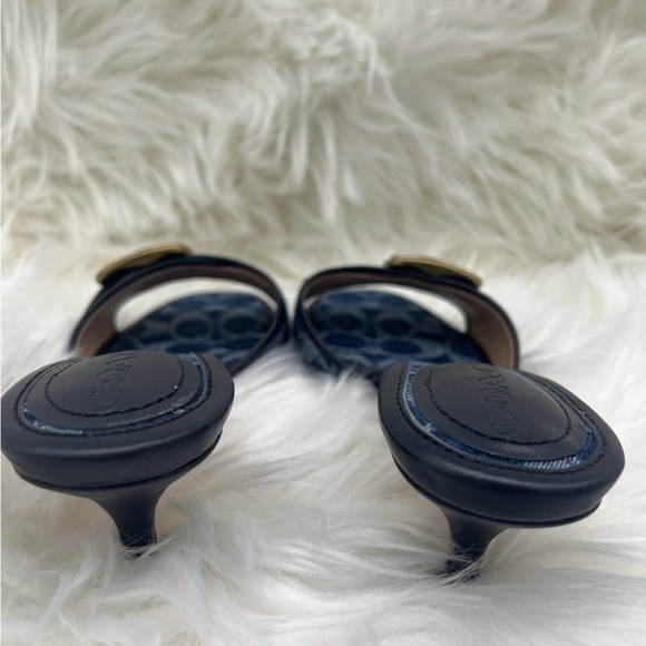 Coach Margot Signature Denim Sandal - Picture 8 of 14